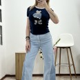 Тениска Мече STYLE Тъмно Синьо