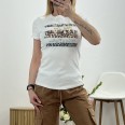 Тениска Fashion Принт Бяло