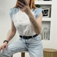 Тениска Дуо с Подплънки Бяло