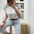 Тениска Дуо с Подплънки Бяло