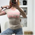 Тениска CELINE Бежово