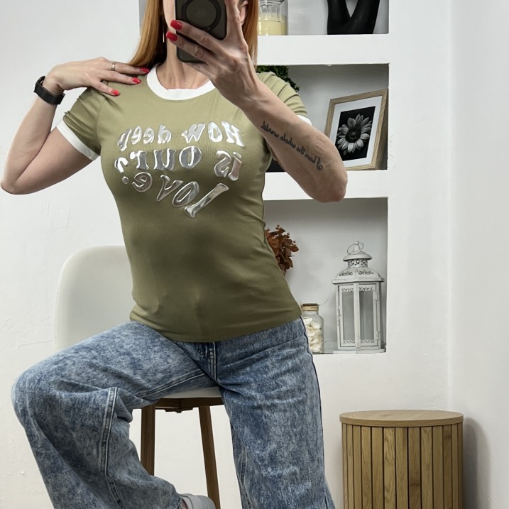 Тениска STYLE ARMY GREEN