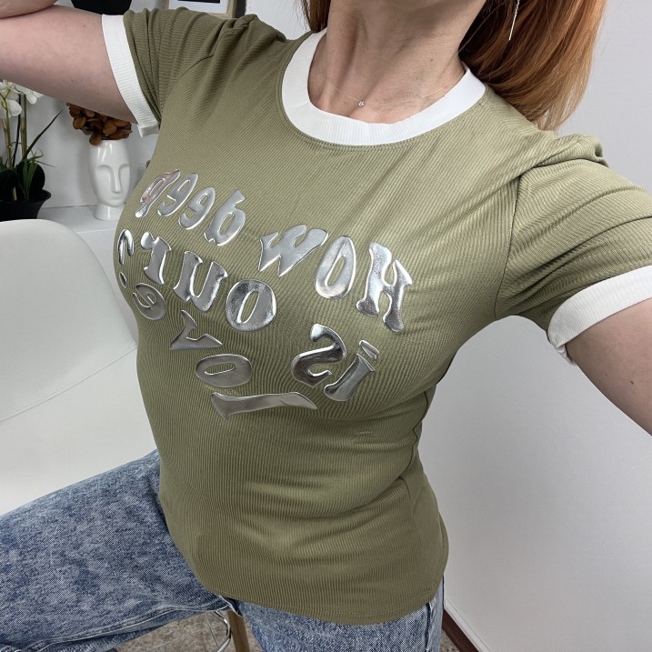 Тениска STYLE ARMY GREEN