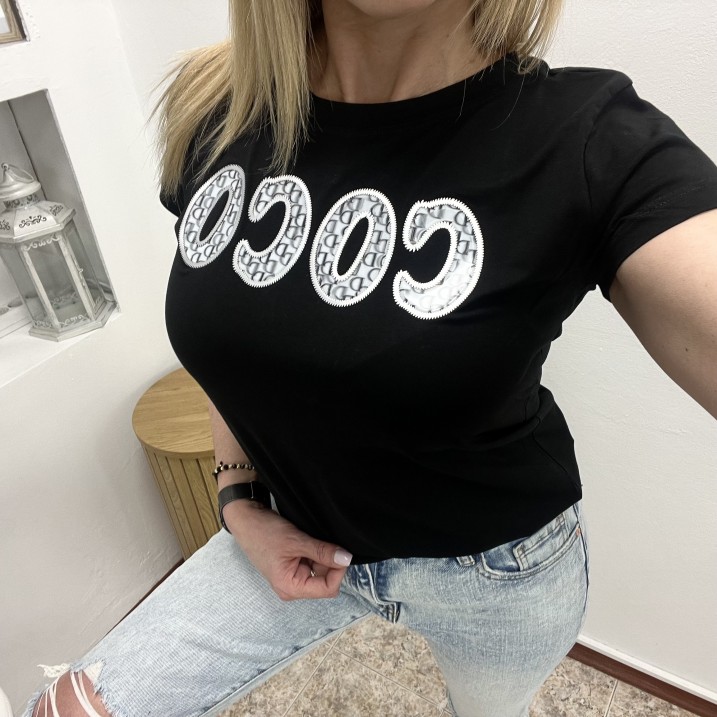 Тениска COCO DIO Черно