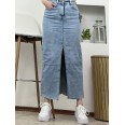 Пола Denim Дълга