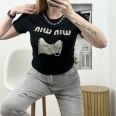 Тениска MIU Лукс Черно