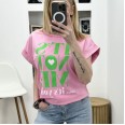 Тениска XoXo Розово