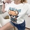 Тениска Bad Bear Бяла 
