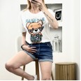 Тениска Bad Bear Бяла 