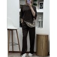 Комплект Блясък Дуо Риза Кафе