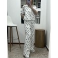 Комплект Лукс Точки Бяло