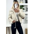 Кожухче с Каракул Lux Камък