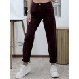 Дънки MOM FIT Бордо
