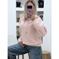 Жилетка Кашмир Мече Розово