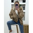 Жилетка Кашмир Меланж Бежово