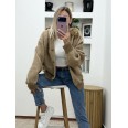 Жилетка Кашмир Меланж Бежово