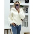 Жилетка Кашмир Качулка и Косъм Ванилия