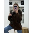 Жилетка Кашмир Букле Кафе