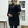 Яке RNB Естествен Косъм Дълго Черно