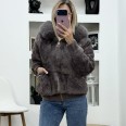Жилетка Кашмир Лукс Релеф Кант Сиво