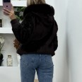 Жилетка Кашмир Лукс Релеф Кант Шоколад