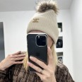 Шапка Естествен Косъм Плетиво