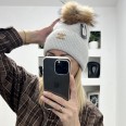 Шапка Естествен Косъм Плетиво